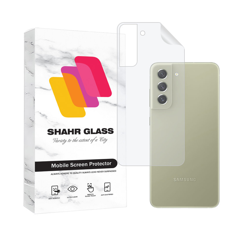 محافظ پشت گوشی شهر گلس مدل NANOMTSH مناسب برای گوشی موبایل سامسونگ Galaxy S21 FE 5G-بی رنگ محافظ پشت گوشی شهر گلس مدل NANOMTSH مناسب برای گوشی موبایل سامسونگ Galaxy S21 FE 5G-بی رنگ