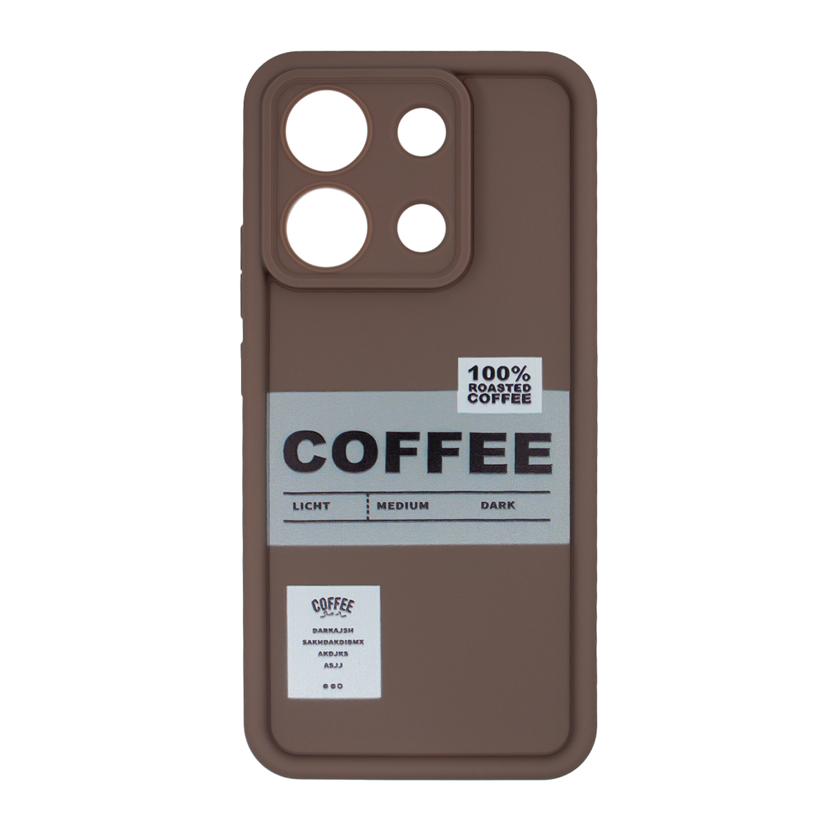 قاب گوشی شیائومی Redmi Note 13 مدل Solid Coffee قاب گوشی شیائومی Redmi Note 13 مدل Solid Coffee
