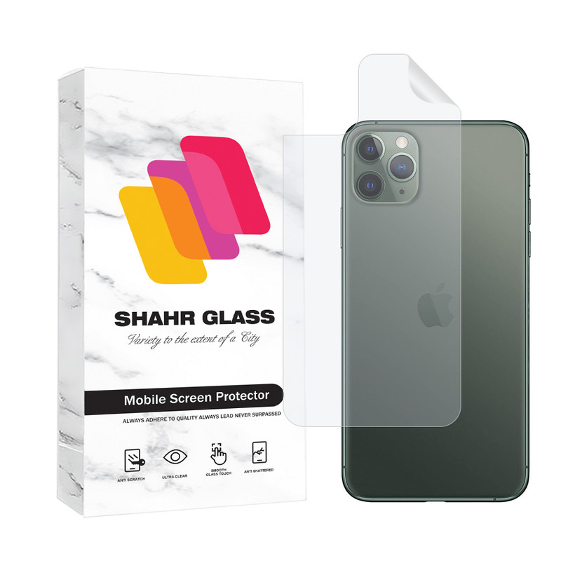 محافظ پشت گوشی شهر گلس مدل NANOMTSH مناسب برای گوشی موبایل اپل iPhone 11 Pro Max-بی رنگ محافظ پشت گوشی شهر گلس مدل NANOMTSH مناسب برای گوشی موبایل اپل iPhone 11 Pro Max-بی رنگ