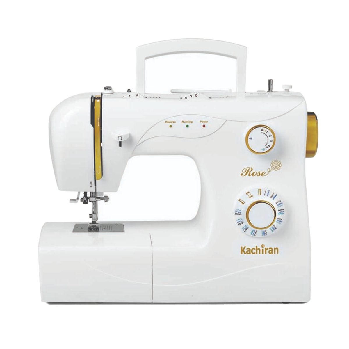 چرخ خیاطی کاچیران مدل رز 330 پلاس طلائی-سفید - طلایی چرخ خیاطی کاچیران مدل رز 330 پلاس طلائی-سفید - طلایی