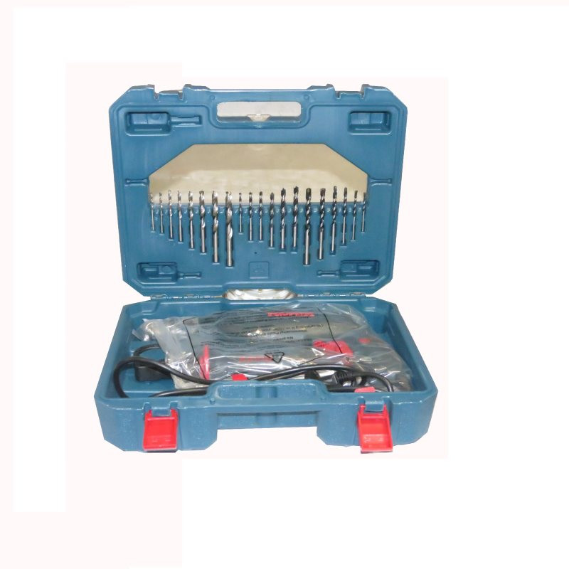 دریل چکشی رونیکس 13 میلی متر 850 وات مدل 2250K مجموعه 21 عددی دریل چکشی رونیکس 13 میلی متر 850 وات مدل 2250K مجموعه 21 عددی