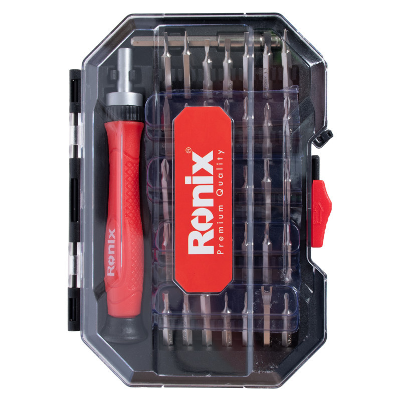 پیچ گوشتی رونیکس مدل RH-2719 مجموعه 37 عددی پیچ گوشتی رونیکس مدل RH-2719 مجموعه 37 عددی