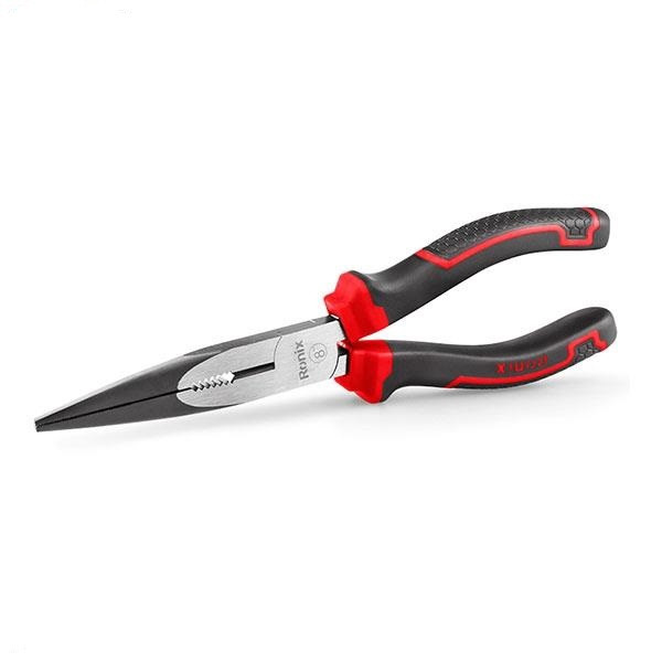 انبر دم باریک رونیکس مدل HR-1368 سایز 8 اینچ  انبر دم باریک رونیکس مدل HR-1368 سایز 8 اینچ