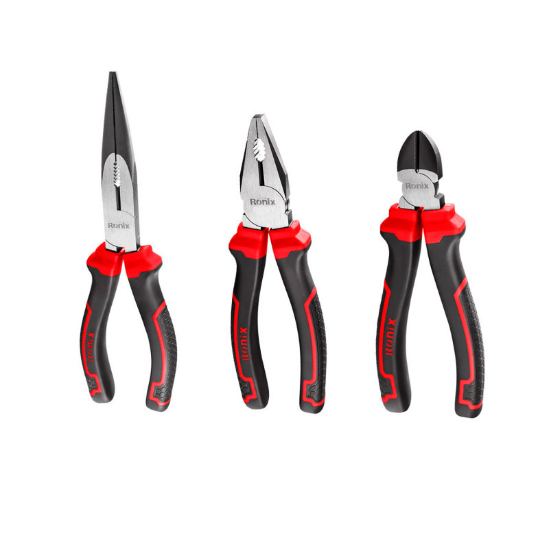 انبر دست و سیم چین و دم باریک رونیکس مدل 2022 انبر دست و سیم چین و دم باریک رونیکس مدل 2022