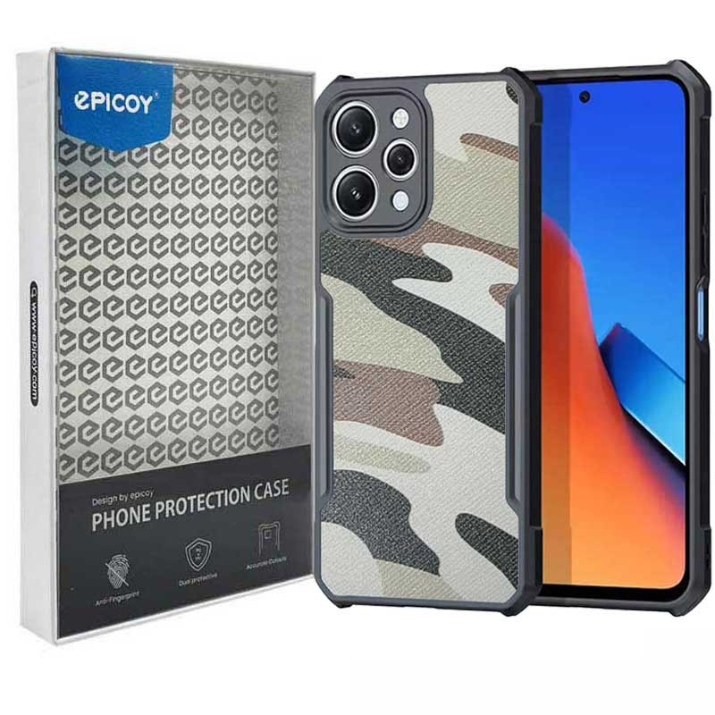 کاور گوشی شیائومی Redmi 12 4G اپیکوی مدل Xundd Camouflage-طوسی ارتشی کاور گوشی شیائومی Redmi 12 4G اپیکوی مدل Xundd Camouflage-طوسی ارتشی