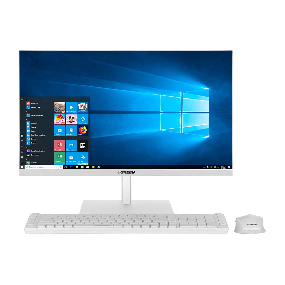 کامپیوتر All in One گرین 21.5 اینچی مدل GX622S-i716S i7 12700 16GB 512GB کامپیوتر All in One گرین 21.5 اینچی مدل GX622S-i716S i7 12700 16GB 512GB