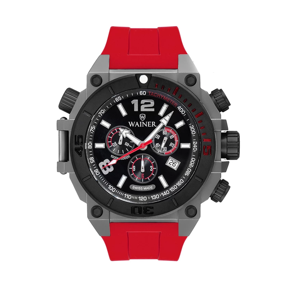 ساعت عقربه ای واینر مردانه مدل WA.10920-J-قرمز ساعت عقربه ای واینر مردانه مدل WA.10920-J-قرمز