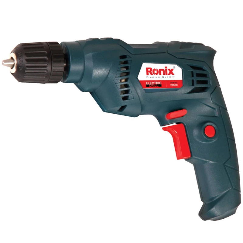 دریل رونیکس 6.5 میلی متر 400 وات مدل 2106C دریل رونیکس 6.5 میلی متر 400 وات مدل 2106C