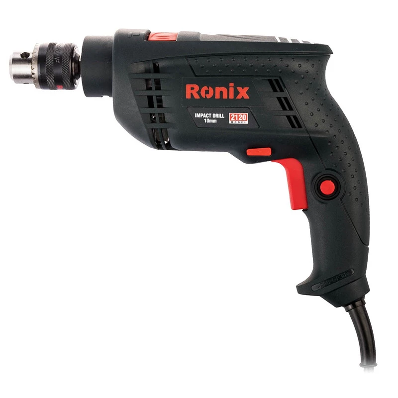 دریل چکشی رونیکس 10 میلی متر 750 وات مدل 2120-چند رنگ  دریل چکشی رونیکس 10 میلی متر 750 وات مدل 2120-چند رنگ
