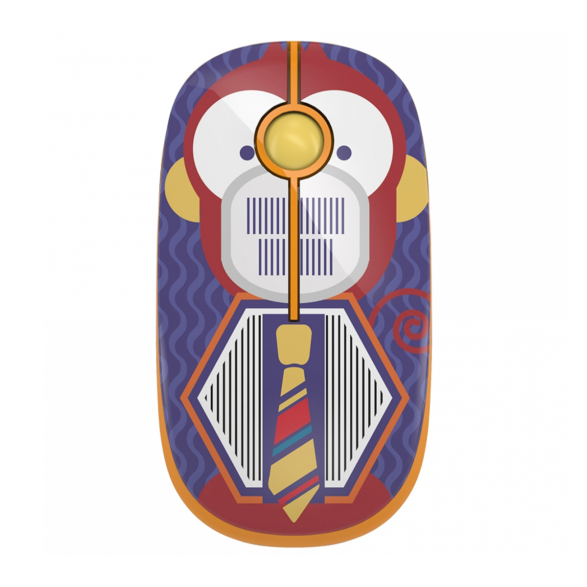 ماوس بی سیم اف دی مدل i330h طرح میمون ماوس بی سیم اف دی مدل i330h طرح میمون