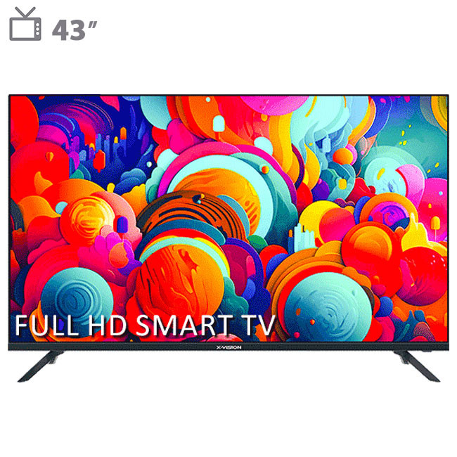 تلویزیون ال ای دی هوشمند ایکس ویژن مدل 43XC745 سایز 43 اینچ تلویزیون ال ای دی هوشمند ایکس ویژن مدل 43XC745 سایز 43 اینچ