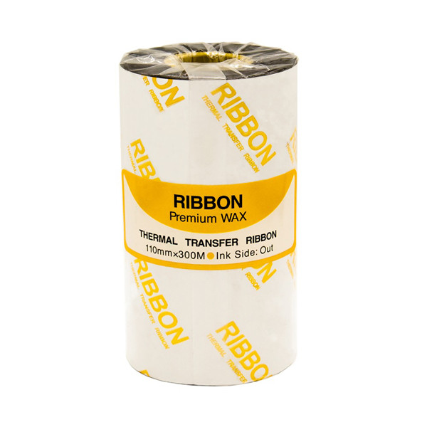 ریبون پرینتر لیبل زن مدل PREMIUM WAX 110x300 ریبون پرینتر لیبل زن مدل PREMIUM WAX 110x300