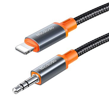 مبدل  لایتنینگ به AUX برند مک دودو مدل CA-0780-مشکی  مبدل  لایتنینگ به AUX برند مک دودو مدل CA-0780-مشکی