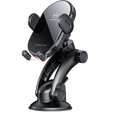 پایه نگهدارنده و شارژر بی سیم گوشی موبایل مک دودو مدل CH-7620-مشکی  پایه نگهدارنده و شارژر بی سیم گوشی موبایل مک دودو مدل CH-7620-مشکی