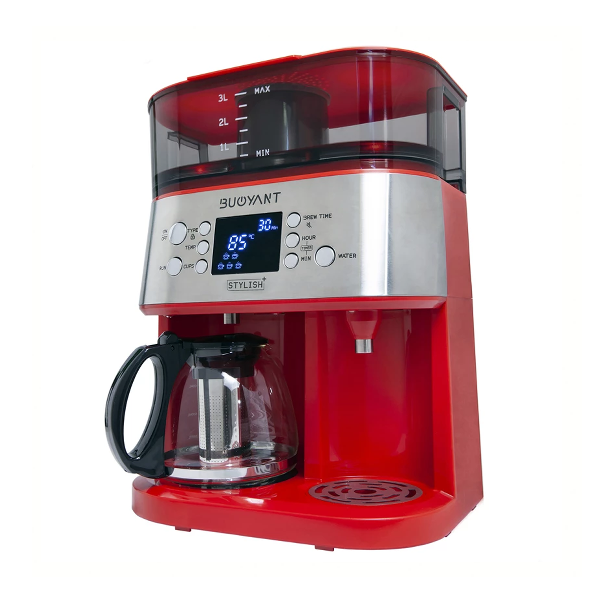 قهوه ساز بویانت مدل Stylish Plus-قرمز قهوه ساز بویانت مدل Stylish Plus-قرمز