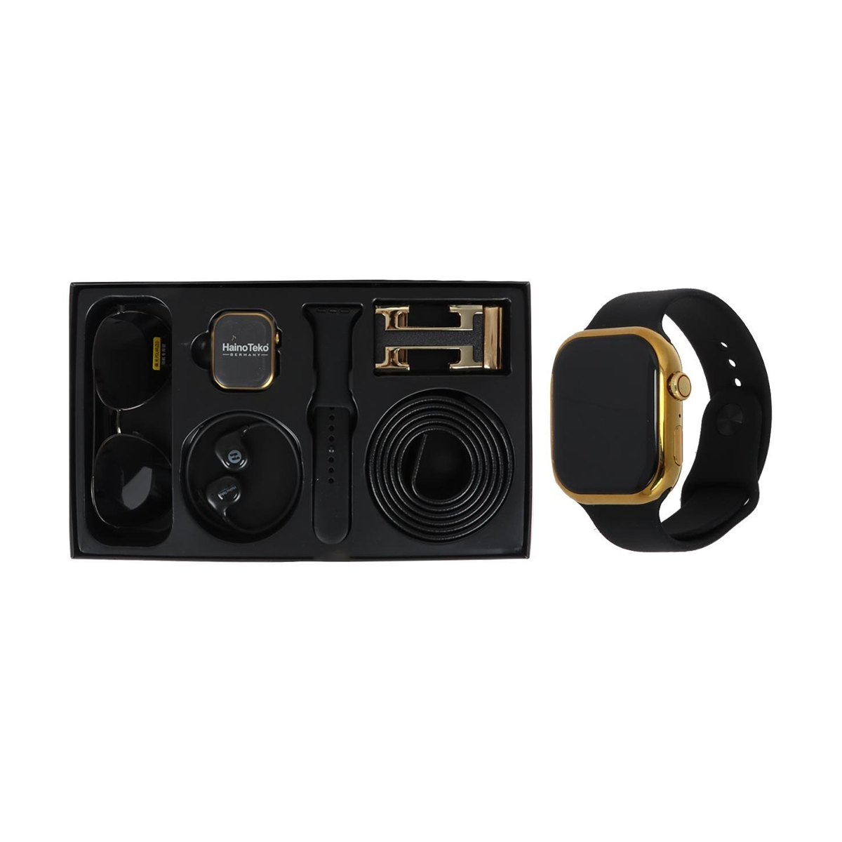 ساعت هوشمند هاینو تکو مدل GP-21 به همراه اسپیکر و هدفون ساعت هوشمند هاینو تکو مدل GP-21 به همراه اسپیکر و هدفون