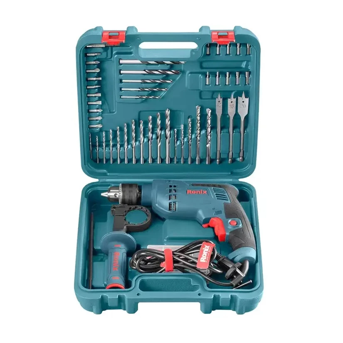 ست دریل برقی رونیکس 52 عددی مدل RS-0006 ست دریل برقی رونیکس 52 عددی مدل RS-0006