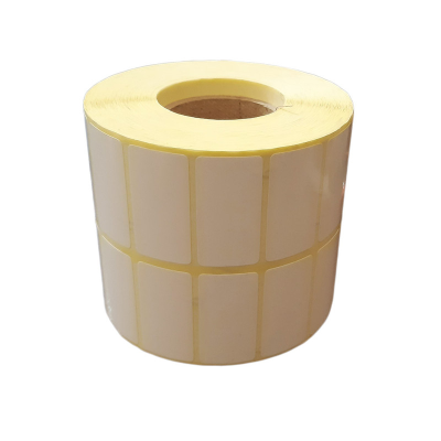 لیبل کاغذی دو ردیفه مدل RNS 20x40-4000-سفید لیبل کاغذی دو ردیفه مدل RNS 20x40-4000-سفید