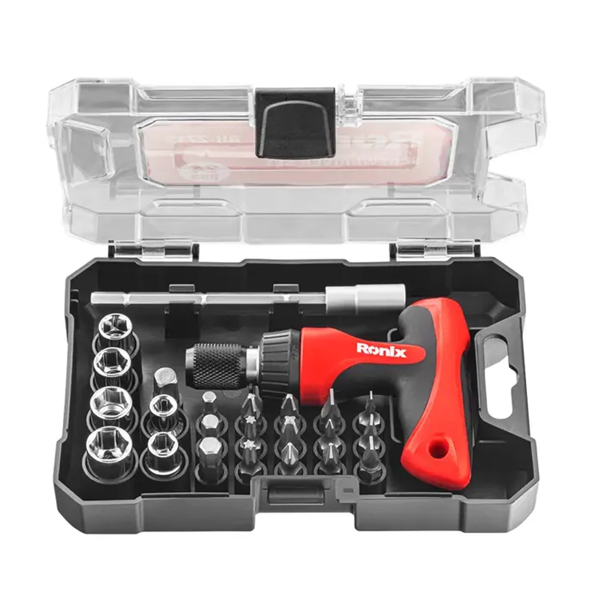 سری پیچ گوشتی رونیکس مدل RH-2715 بسته 24 عددی-تک رنگ سری پیچ گوشتی رونیکس مدل RH-2715 بسته 24 عددی-تک رنگ