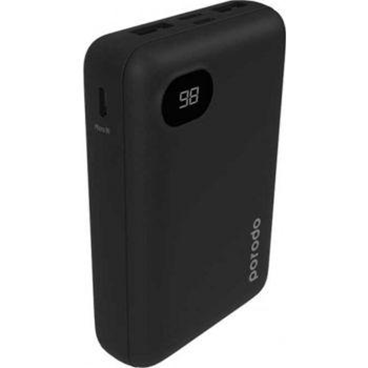 پاوربانک پرودو مدل PBFCH002-BK با ظرفیت 10000 میلی آمپر پاوربانک پرودو مدل PBFCH002-BK با ظرفیت 10000 میلی آمپر