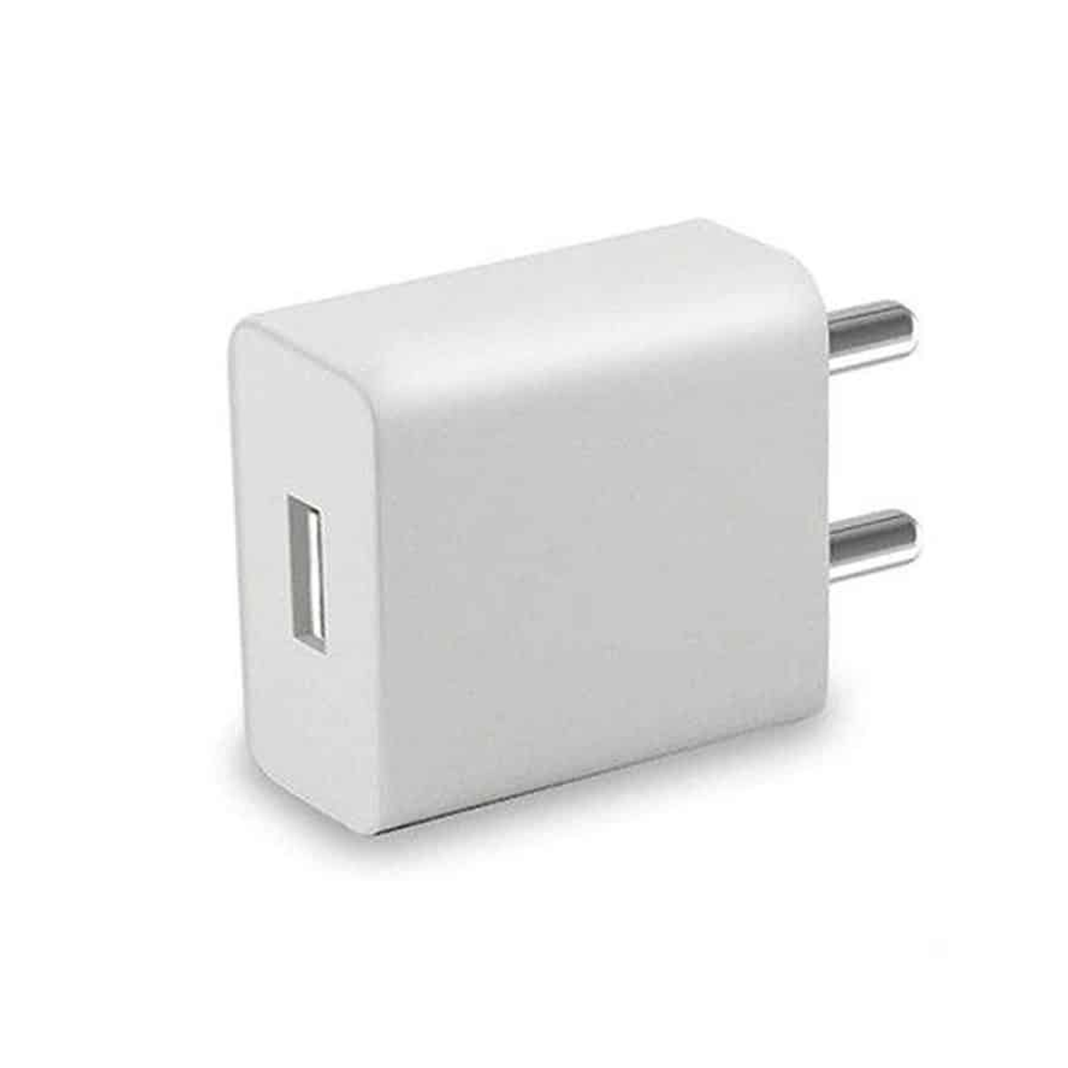 شارژر دیواری توان 5 وات-سفید شارژر دیواری توان 5 وات-سفید