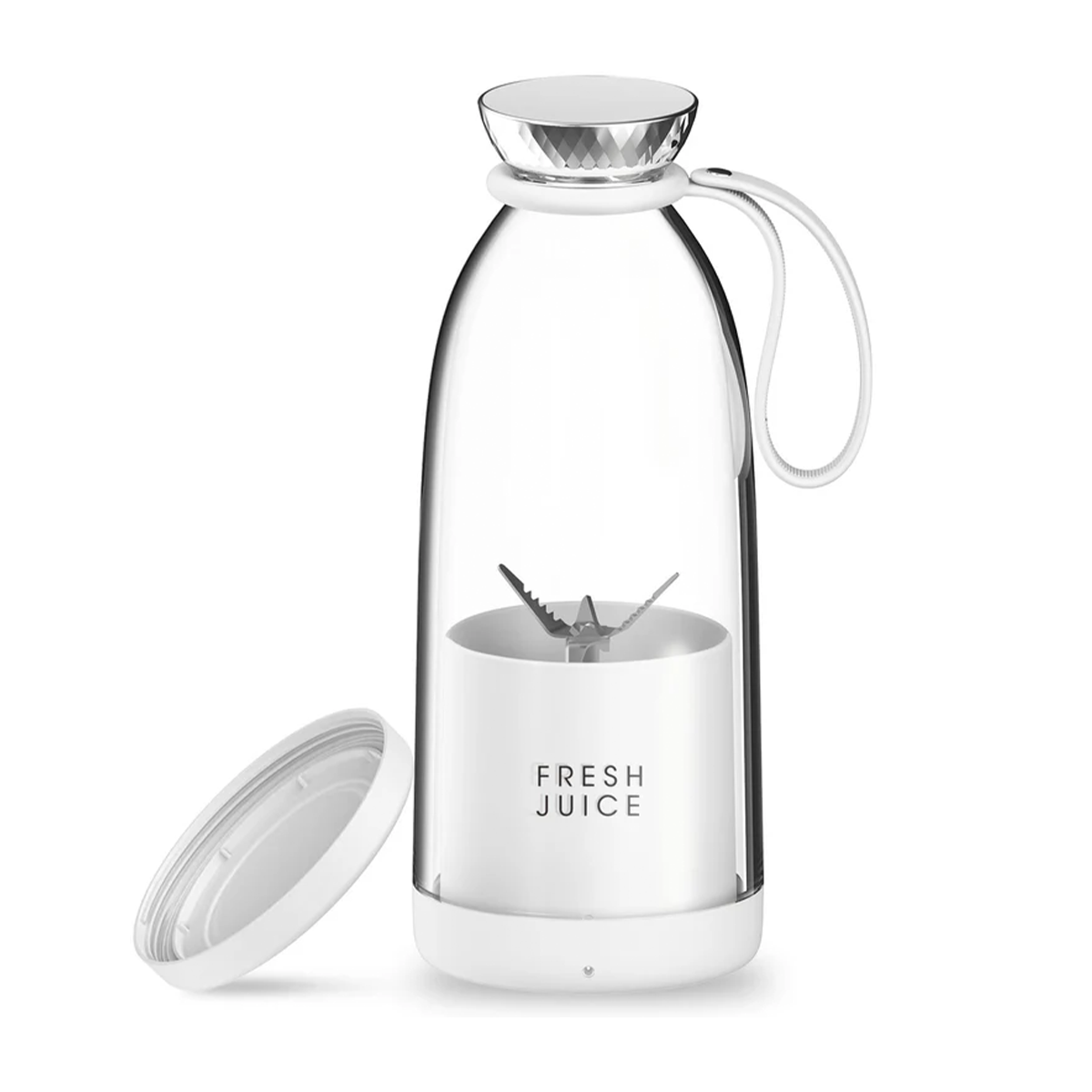 شیکر شارژی فرش جویس مدل Fresh Juice Bottle Blender Plus 500ml-سفید شیکر شارژی فرش جویس مدل Fresh Juice Bottle Blender Plus 500ml-سفید