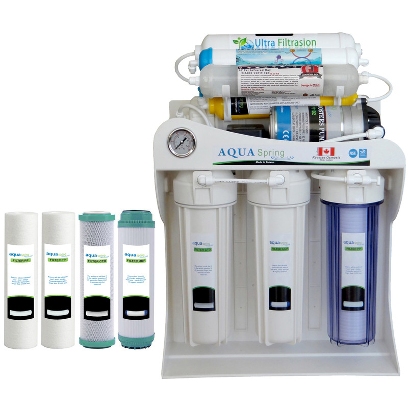 دستگاه تصفیه کننده آب آکوآ اسپرینگ مدل UF - SF3070 به همراه فیلتر-سفید دستگاه تصفیه کننده آب آکوآ اسپرینگ مدل UF - SF3070 به همراه فیلتر-سفید