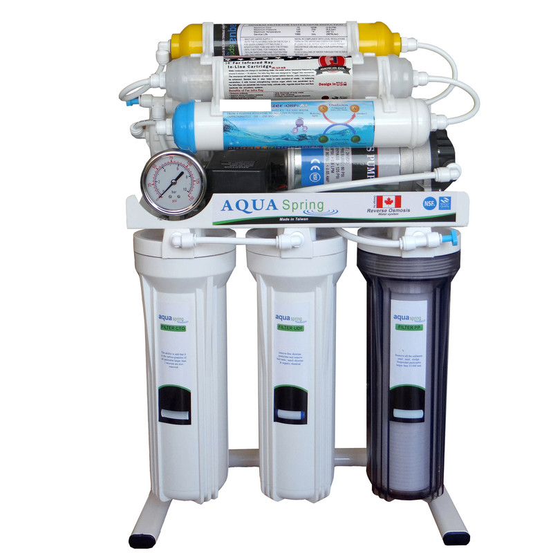 دستگاه تصفیه کننده آب آکوآ اسپرینگ مدل NF8200-سفید دستگاه تصفیه کننده آب آکوآ اسپرینگ مدل NF8200-سفید