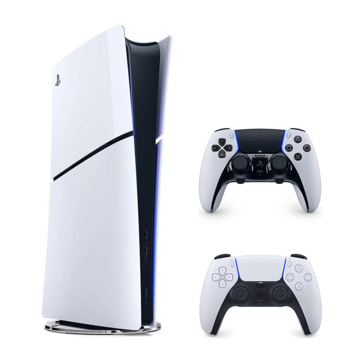 پلی استیشن 5 اسلیم دیجیتال اروپا سفید 1 ترابایت + DualSense Edge پلی استیشن 5 اسلیم دیجیتال اروپا سفید 1 ترابایت + DualSense Edge