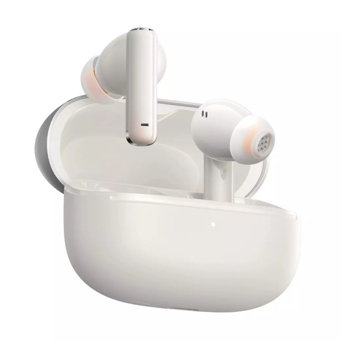 هندزفری بلوتوثی باسئوس مدل Storm 1-سفید هندزفری بلوتوثی باسئوس مدل Storm 1-سفید