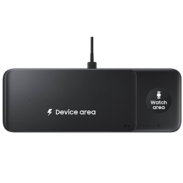 شارژر بی سیم سامسونگ مدل Trio EP-P6300-مشکی  شارژر بی سیم سامسونگ مدل Trio EP-P6300-مشکی