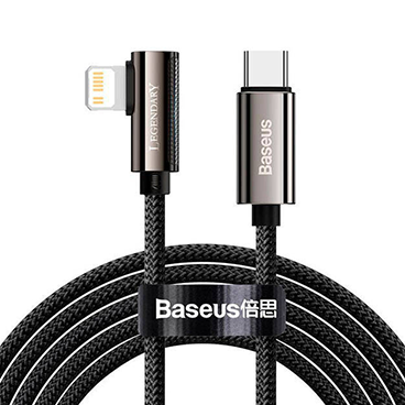 کابلType-C به لایتنینگ باسئوس مدل CATLCS-A01 به طول 2 متر-مشکی  کابلType-C به لایتنینگ باسئوس مدل CATLCS-A01 به طول 2 متر-مشکی