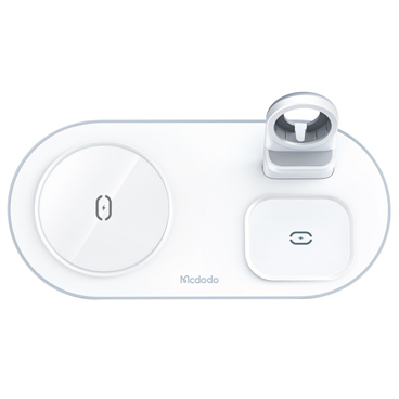 شارژر بی سیم مک دودو مدل Ch-7060-سفید  شارژر بی سیم مک دودو مدل Ch-7060-سفید