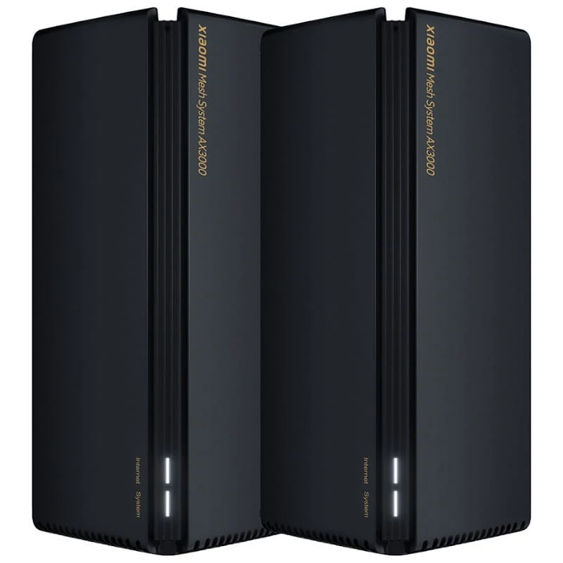 روتر و تقویت کننده بی سیم شیائومی مدل AX3000 بسته 2 عددی-سفید