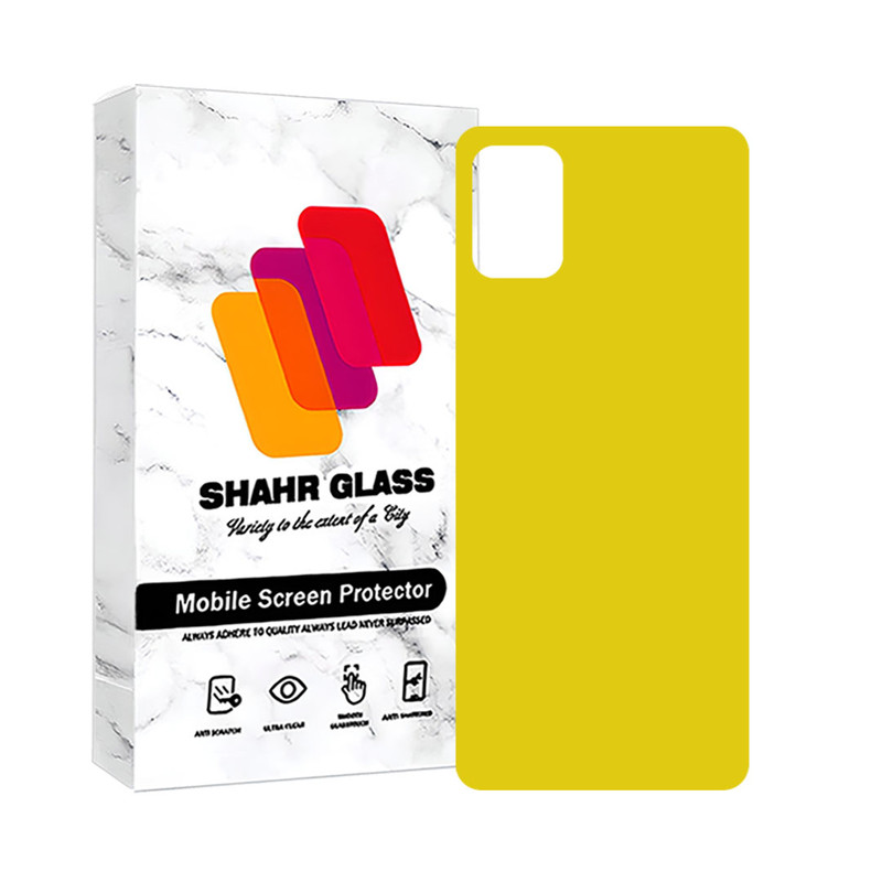 محافظ نانو پشت گوشی سامسونگ Galaxy A51 4G - A51 5G - M31s شهر گلس مدل NANOBSH-بی رنگ محافظ نانو پشت گوشی سامسونگ Galaxy A51 4G - A51 5G - M31s شهر گلس مدل NANOBSH-بی رنگ