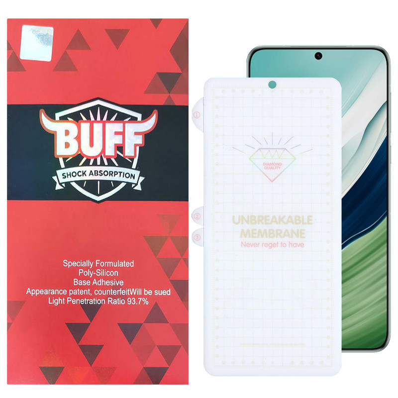 گلس گوشی هوآوی Mate 60 - Mate 50E - Mate 50 بوف مدل Hydrogel-بی رنگ گلس گوشی هوآوی Mate 60 - Mate 50E - Mate 50 بوف مدل Hydrogel-بی رنگ