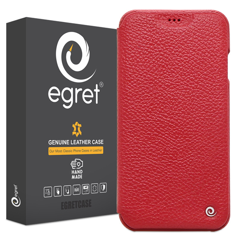 کیف کلاسوری گوشی اپل iPhone XR اگرت مدل Floater چرمی-قرمز کیف کلاسوری گوشی اپل iPhone XR اگرت مدل Floater چرمی-قرمز