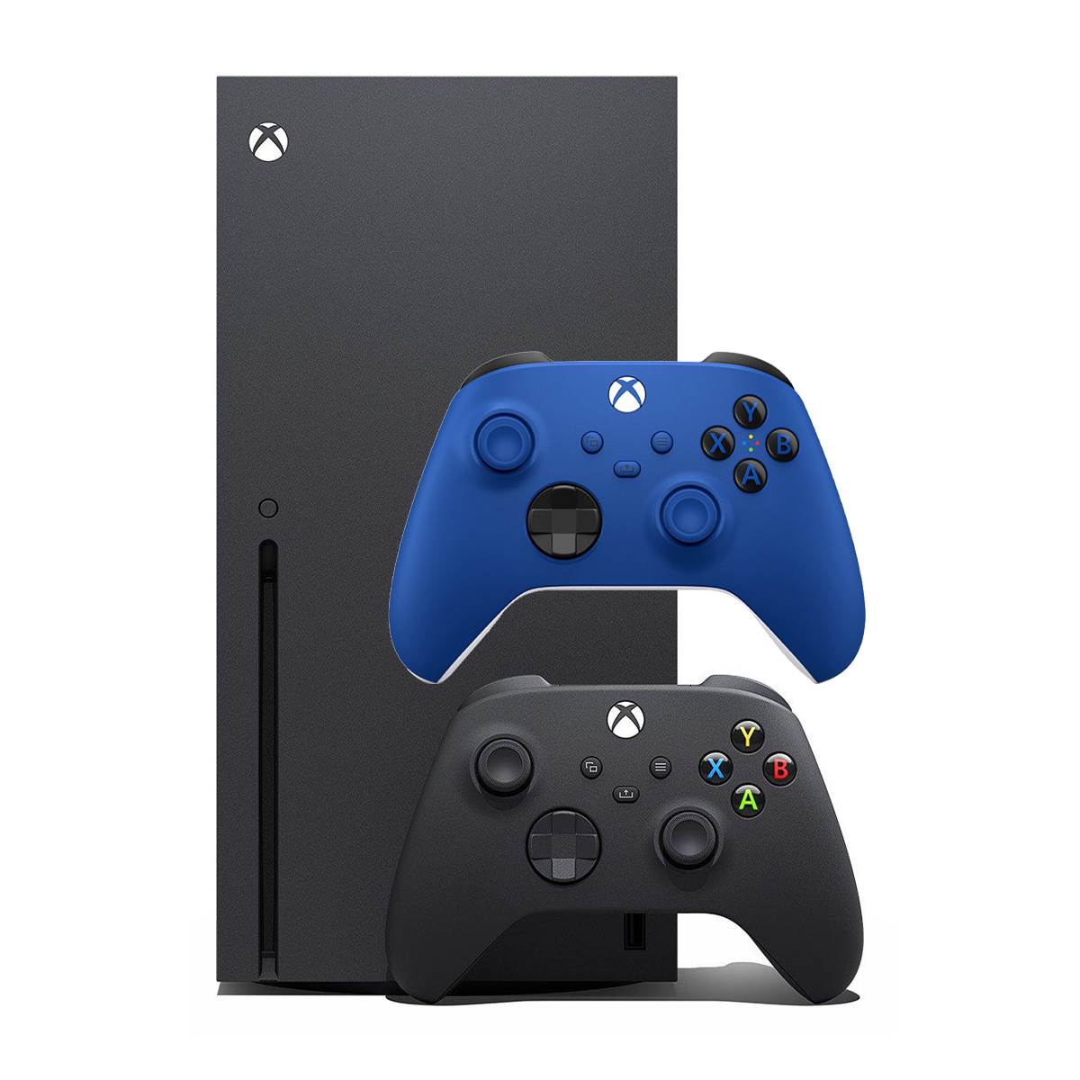 ایکس باکس سری ایکس مشکی ظرفیت 1 ترابایت به همراه دسته آبی ایکس باکس سری ایکس مشکی ظرفیت 1 ترابایت به همراه دسته آبی