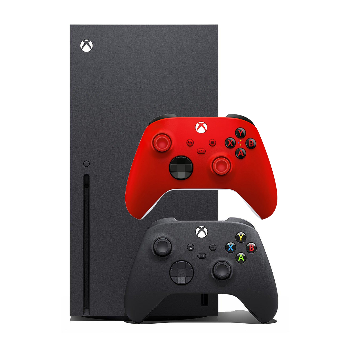 ایکس باکس سری ایکس مشکی ظرفیت 1 ترابایت به همراه دسته قرمز ایکس باکس سری ایکس مشکی ظرفیت 1 ترابایت به همراه دسته قرمز