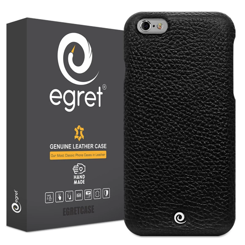 کاور گوشی اپل iPhone 6 - 6S اگرت مدل Floater چرمی-قهوه ای