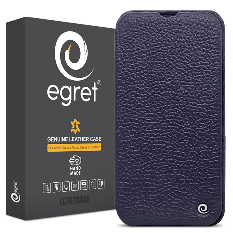 کیف کلاسوری گوشی اپل iPhone 13 Pro Max اگرت مدل Floater چرمی-قهوه ای تیره کیف کلاسوری گوشی اپل iPhone 13 Pro Max اگرت مدل Floater چرمی-قهوه ای تیره