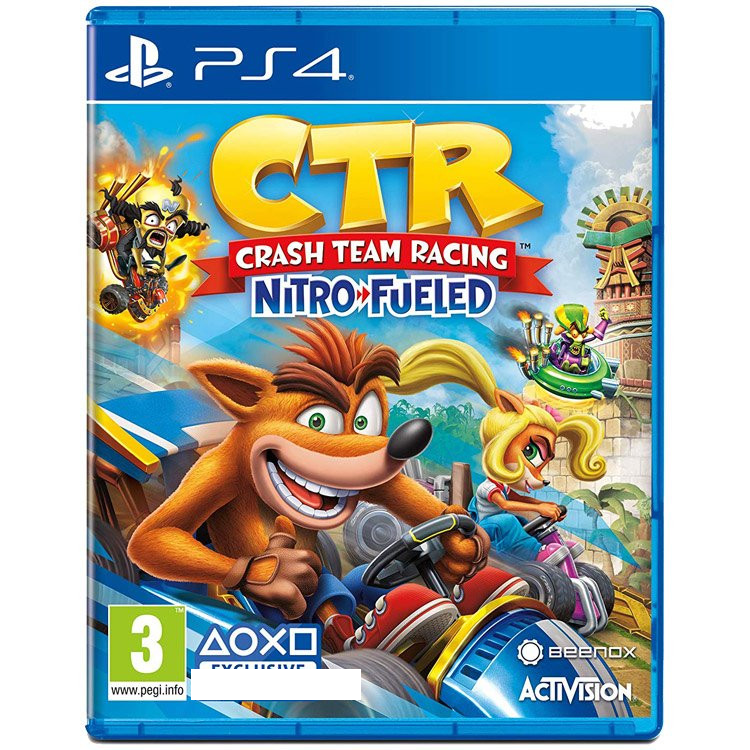 بازی Crash Team Racing Nitro-Fueled برای Ps4-چند رنگ  بازی Crash Team Racing Nitro-Fueled برای Ps4-چند رنگ