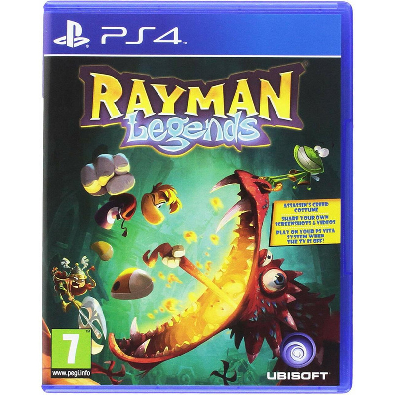 بازی Rayman Legends برای PS4-چند رنگ 