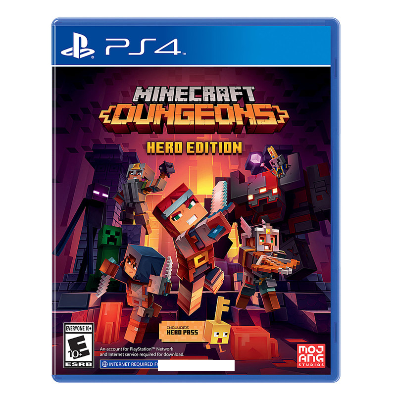 بازی ماینکرافت Minecraft Dungeons برای PS4-چند رنگ  بازی ماینکرافت Minecraft Dungeons برای PS4-چند رنگ