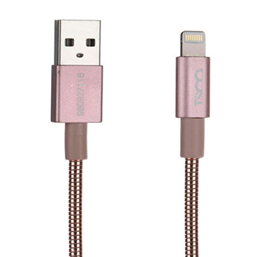 کابل لایتنینگ تسکو مدل TC i27 به طول 1 متر-رز گلد کابل لایتنینگ تسکو مدل TC i27 به طول 1 متر-رز گلد