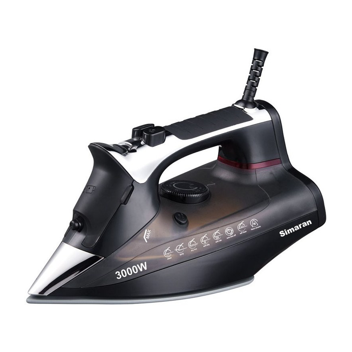 اتو بخار سیماران مدل SSI-8002-مشکی اتو بخار سیماران مدل SSI-8002-مشکی