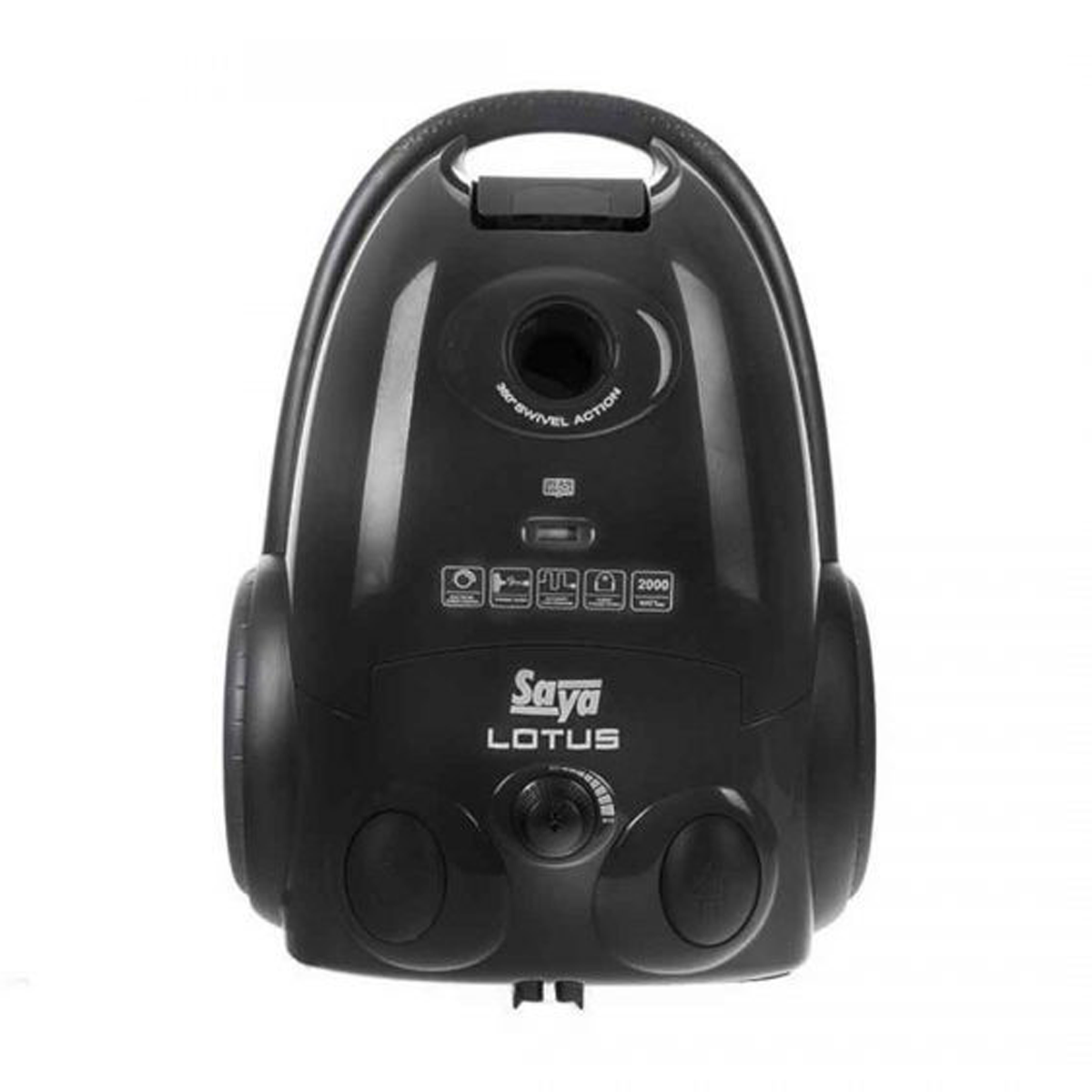  جارو برقی سایا مدل Lotus-مشکی