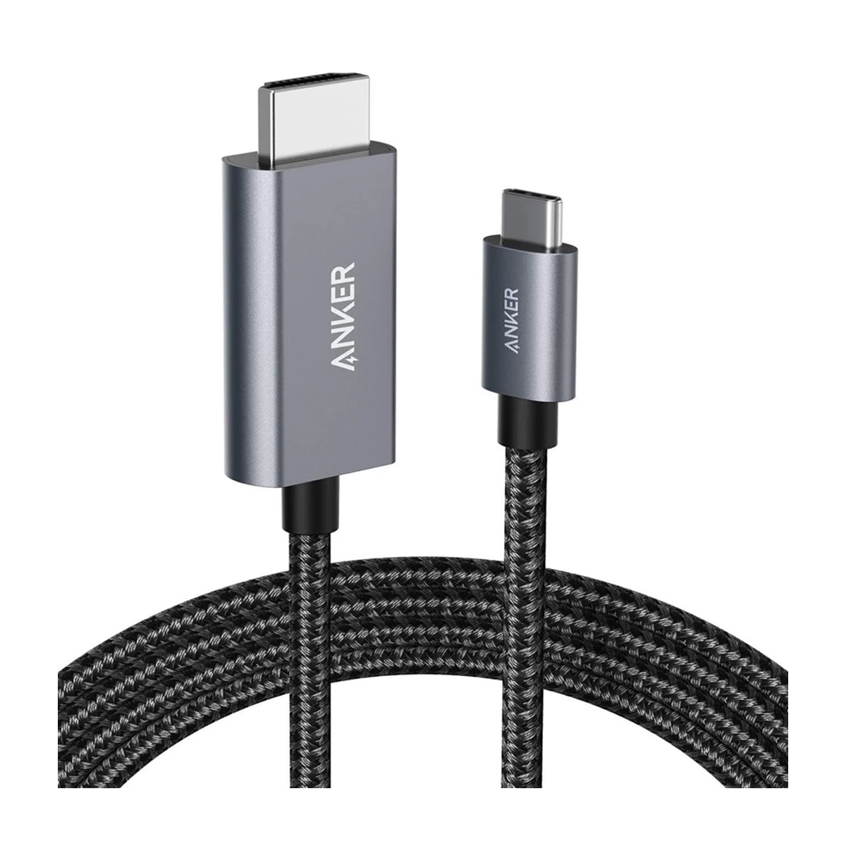 کابل تایپ سی به HDMI 4K انکر مدل 311/A8730 طول 1.8 متر-مشکی کابل تایپ سی به HDMI 4K انکر مدل 311/A8730 طول 1.8 متر-مشکی