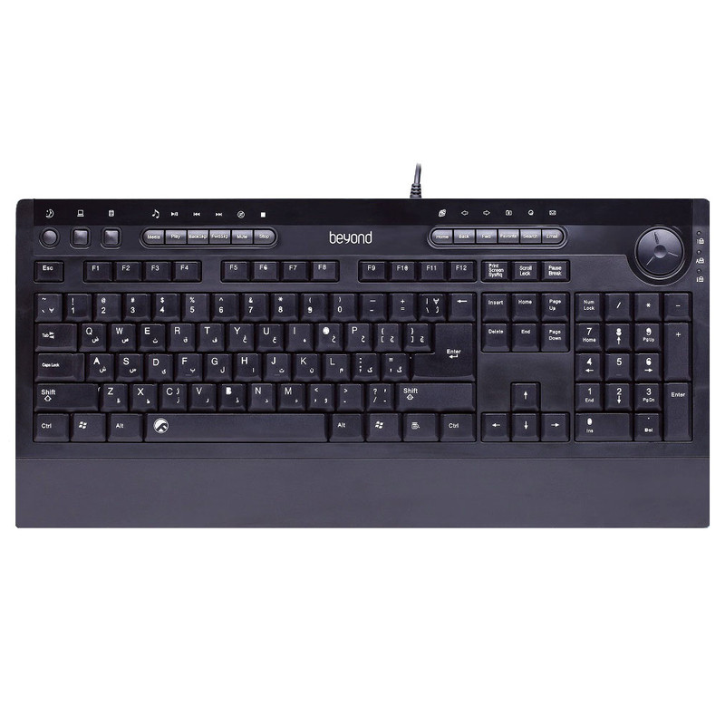کیبورد بیاند مدل BK-8700  کیبورد بیاند مدل BK-8700