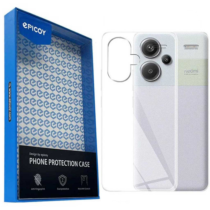 کاور گوشی شیائومی Redmi Note 13 Pro Plus اپیکوی مدل Transparent Clear-بی رنگ کاور گوشی شیائومی Redmi Note 13 Pro Plus اپیکوی مدل Transparent Clear-بی رنگ